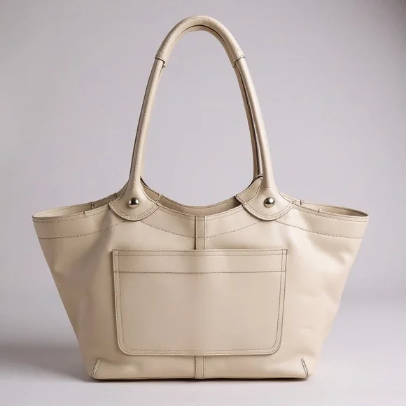 Coach Women’s Bleecker Leather Tote Shoulder Bag - Picture 2 of 13